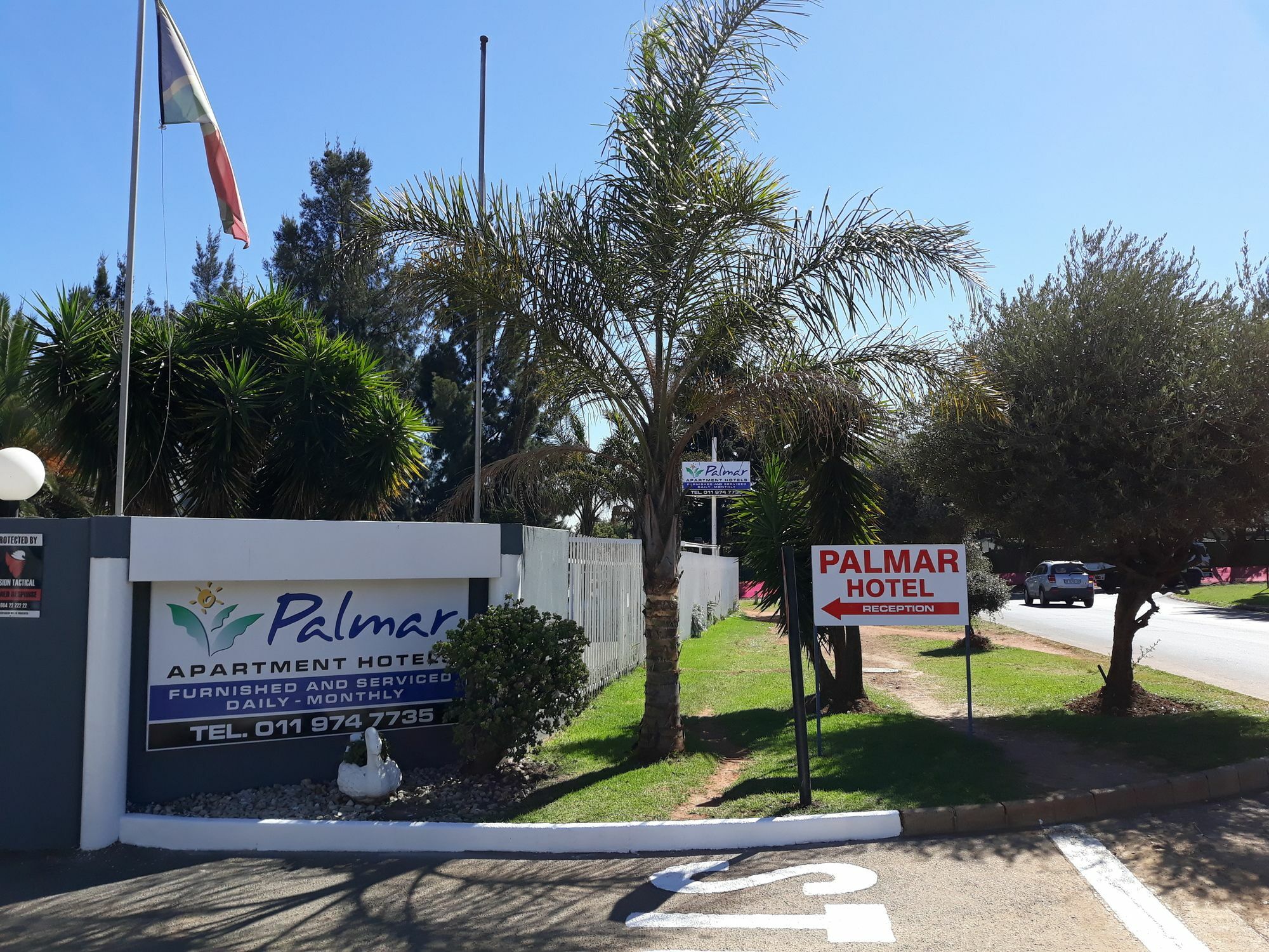 Palmar Hotel Johannesburg Eksteriør billede